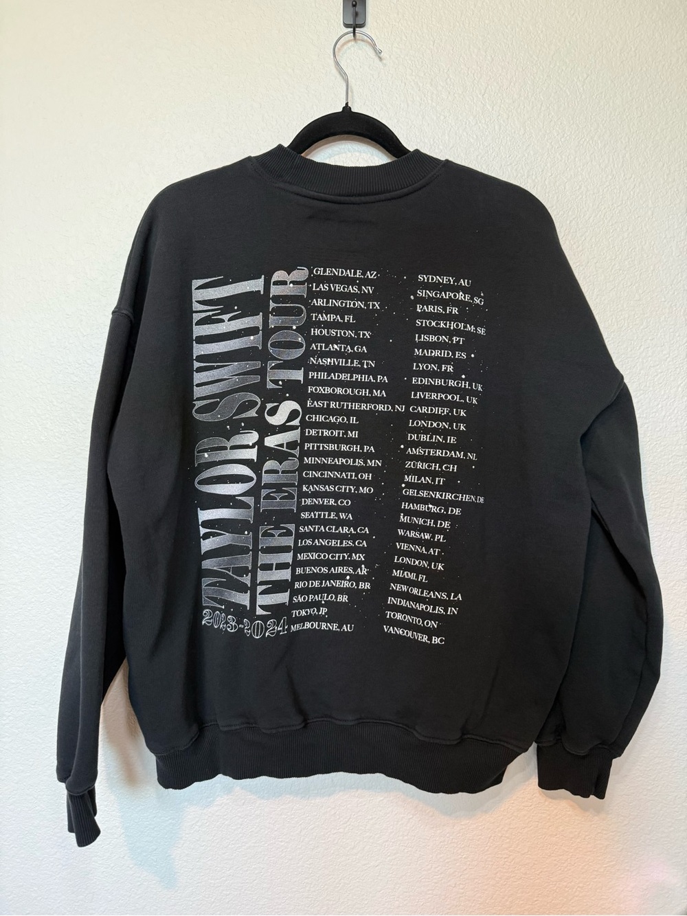 Taylor Swift Eras Tour Crewneck Sweatshirt - Picture 3 of 5